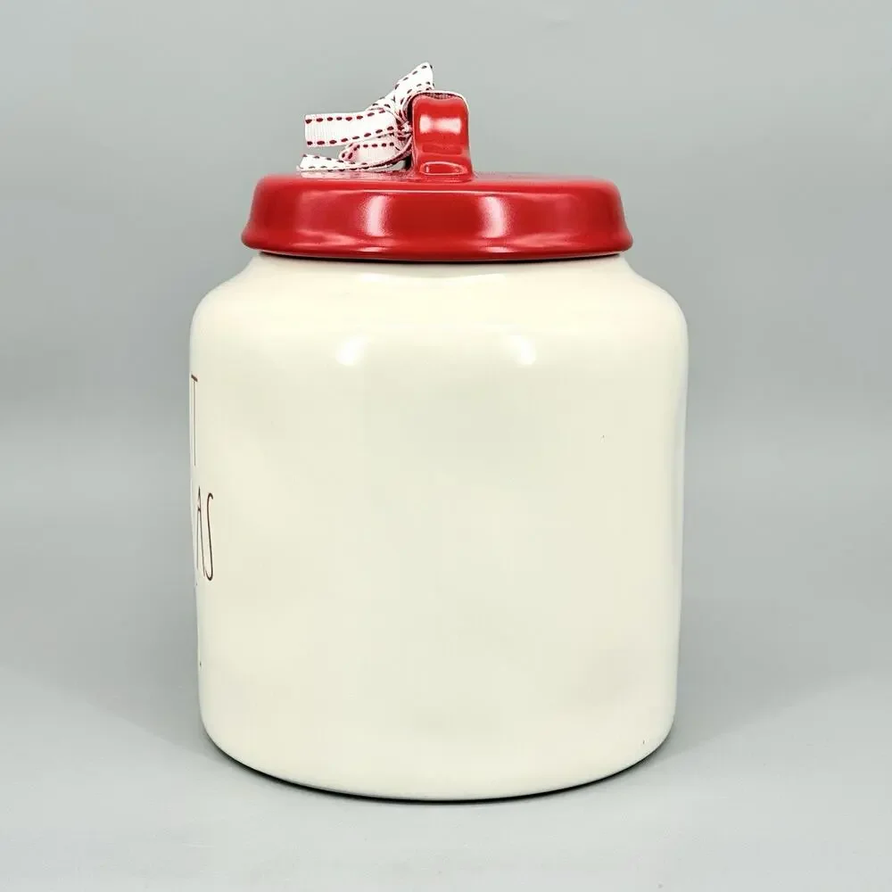 Rae Dunn Artisan Collection All I Want For Christmas Canister Cookie Jar